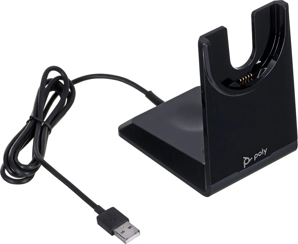 Support Chargeur pour Casque Poly Voyager avec Câble USB-A Intégré - 3