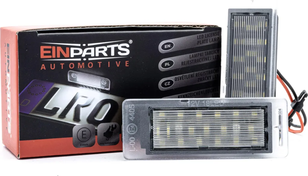 Éclairage de plaque LED 6000K 12V CANBUS pour Buick Cadillac Chevrolet
