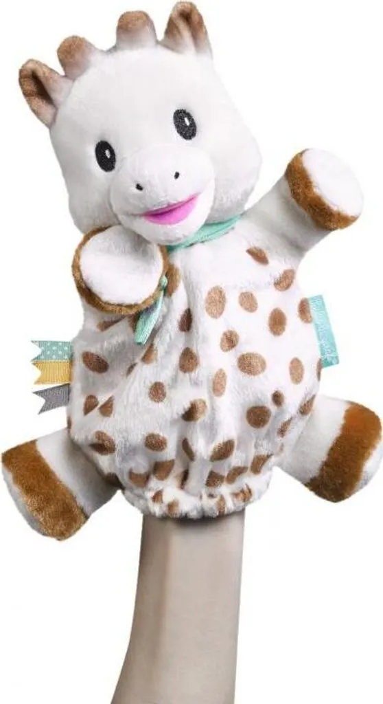 Apaiser les Pleurs de Bébé avec le Doudou Marionnette Sophie la girafe