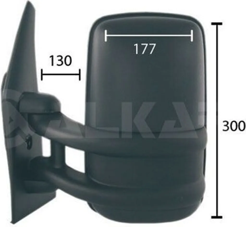 Réparez votre rétroviseur cassé Movano X70 - ALKAR 9201902 Gauche pas cher