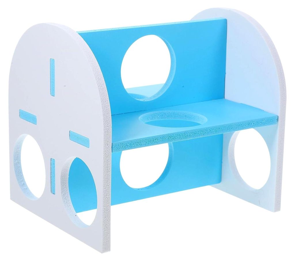 Hamster Tunnel Verstecktunnel aus PVC für Zwerghamster und Meerschweinchen mit Nest und Schlafplatz für Kleintiere