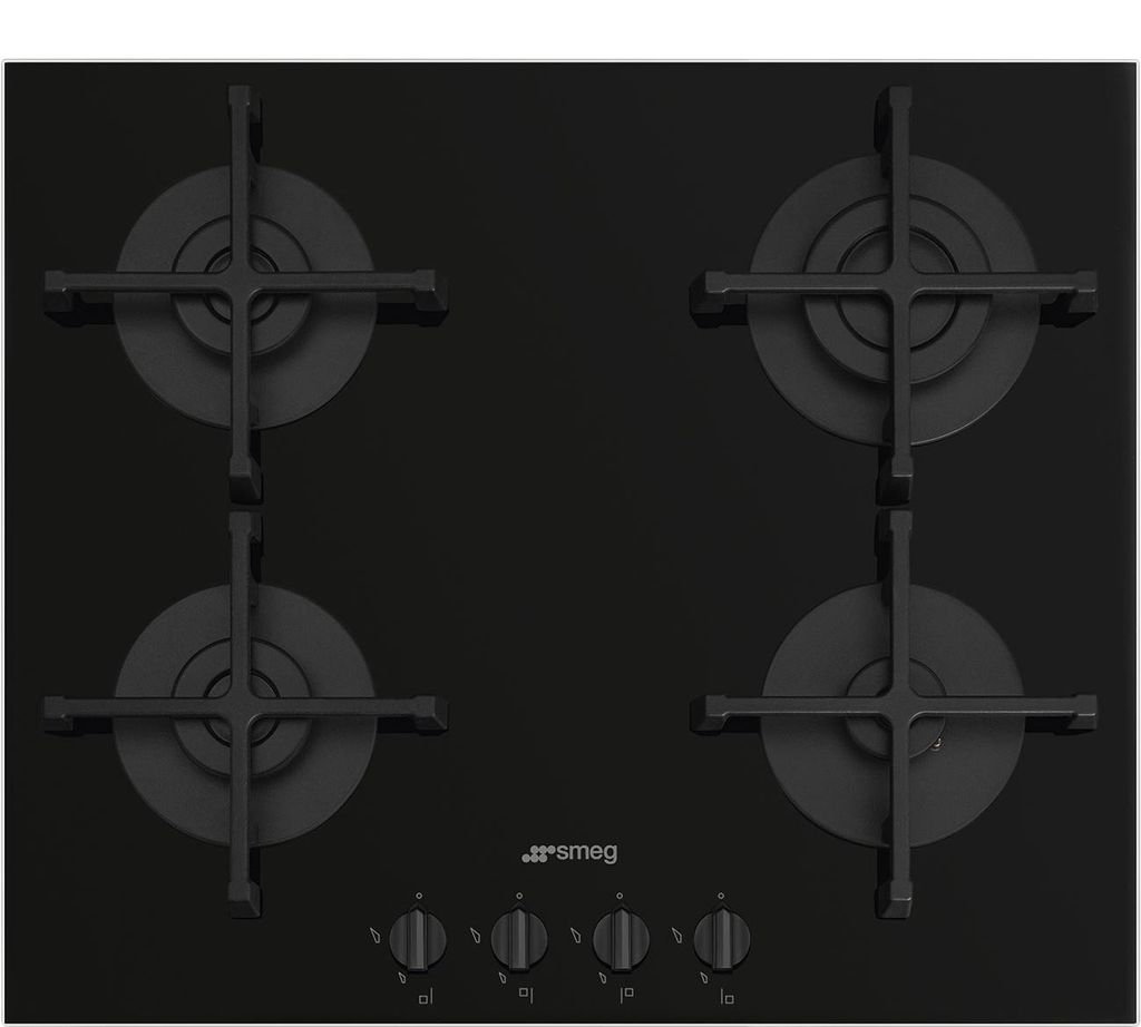Smeg Universal PV264B Einbaukochfeld / 60 cm / Gas / 4 Produktbild 