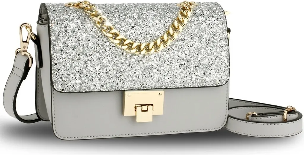 Borsa Professionale Shine Grigia KP4618: Eleganza per la Donna Manager