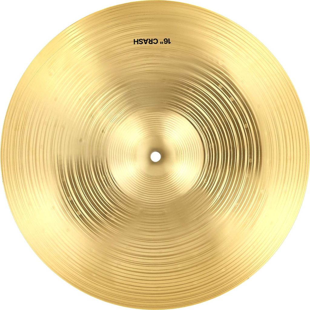 SucceBuy 3-teiliges Beckenset aus Legierung, Schlagzeug-Set mit 355 mm HiHat, 400 mm Crash, 505 mm Ridebecken, inklusive Drumsticks und Beckentasch...