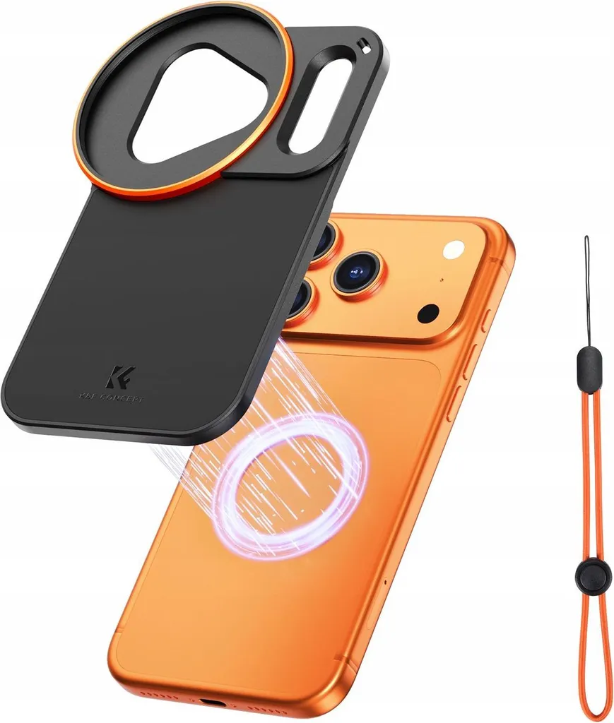 Étui Protection MagSafe iPhone 17 Pro avec Support Filtre 58mm KF15.0019