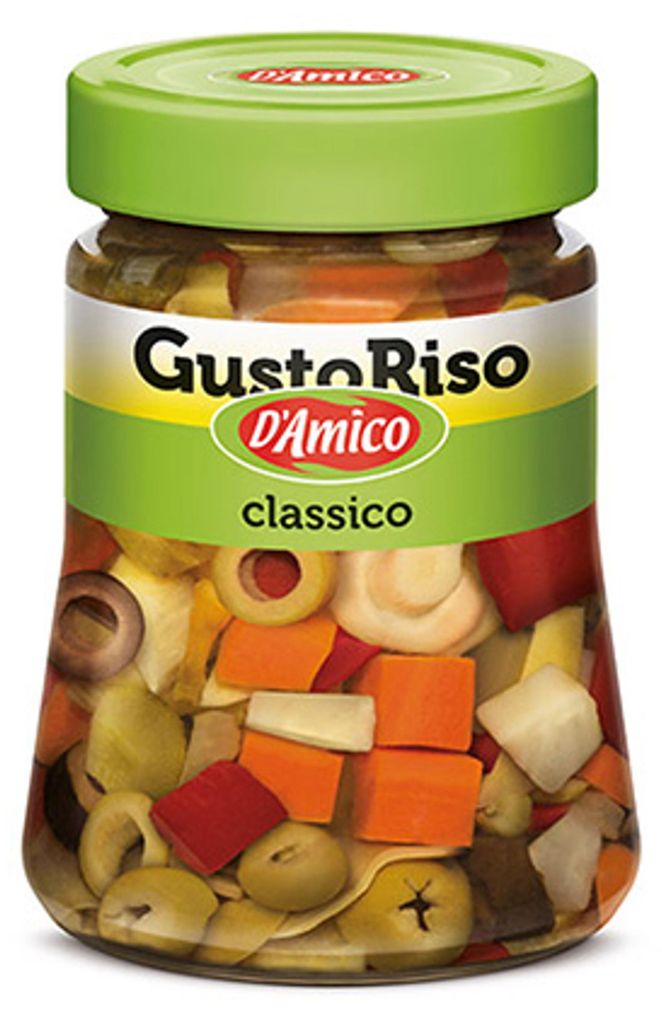 Mélange de légumes Gustoriso Classico 290 g - D'Amico Image du produit 