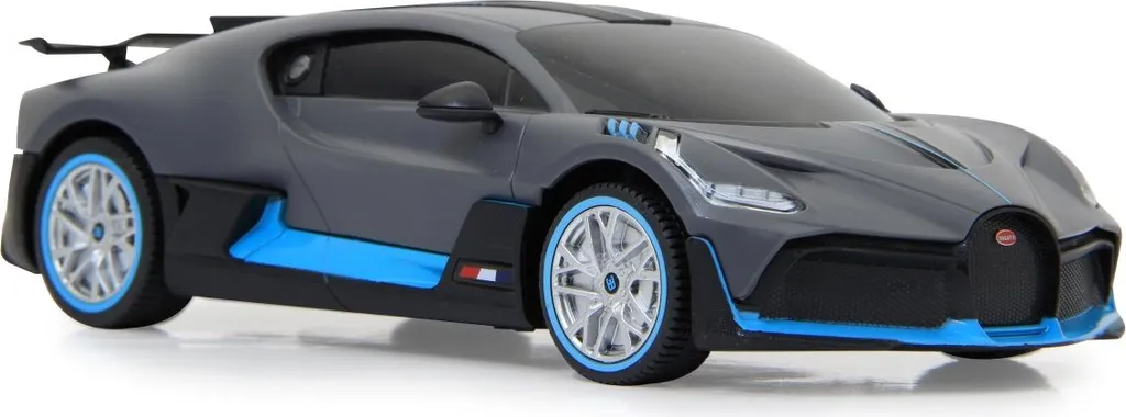 Voiture télécommandée Bugatti Divo Jamara 1:24 grise, jouet 2,4GHz