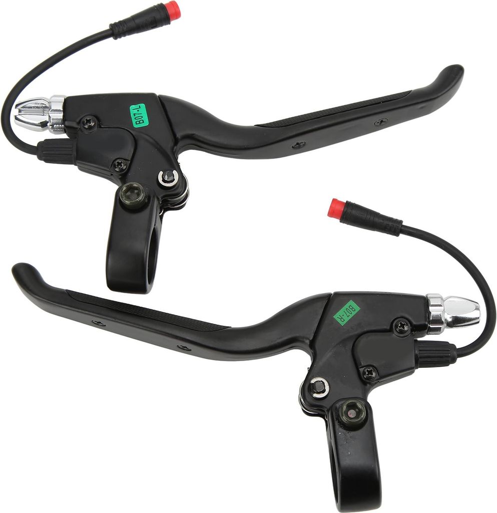 1Pair Electric Scooter Bremshebel linker rechts Griff mit 2Pin -wasserdichtem Stecker für 2 Rad