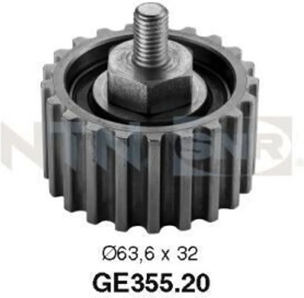 Poulie de renvoi pour courroie de distribution Laguna I SNR GE355.20