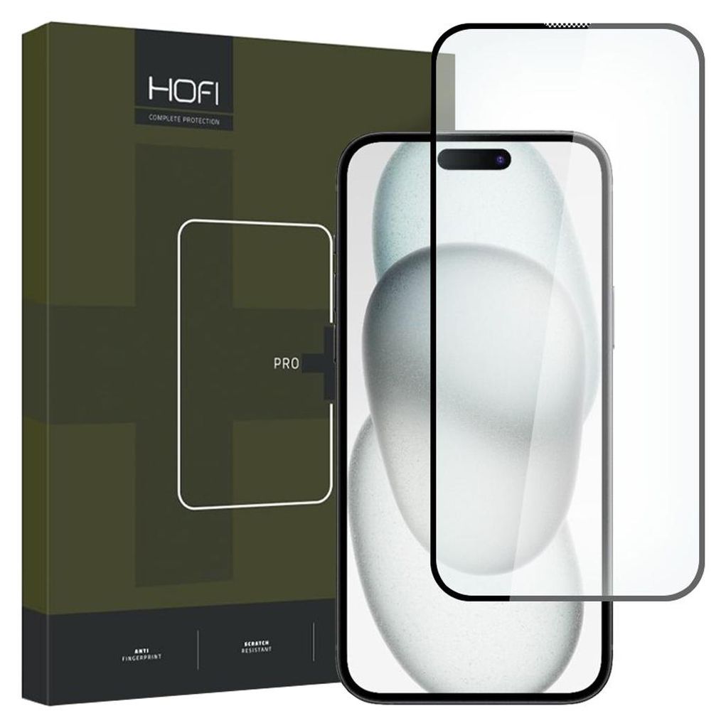 Tvrdené Sklo Hofi Glass Pro+ Iphone 15 Čierna Obrázok produktu 