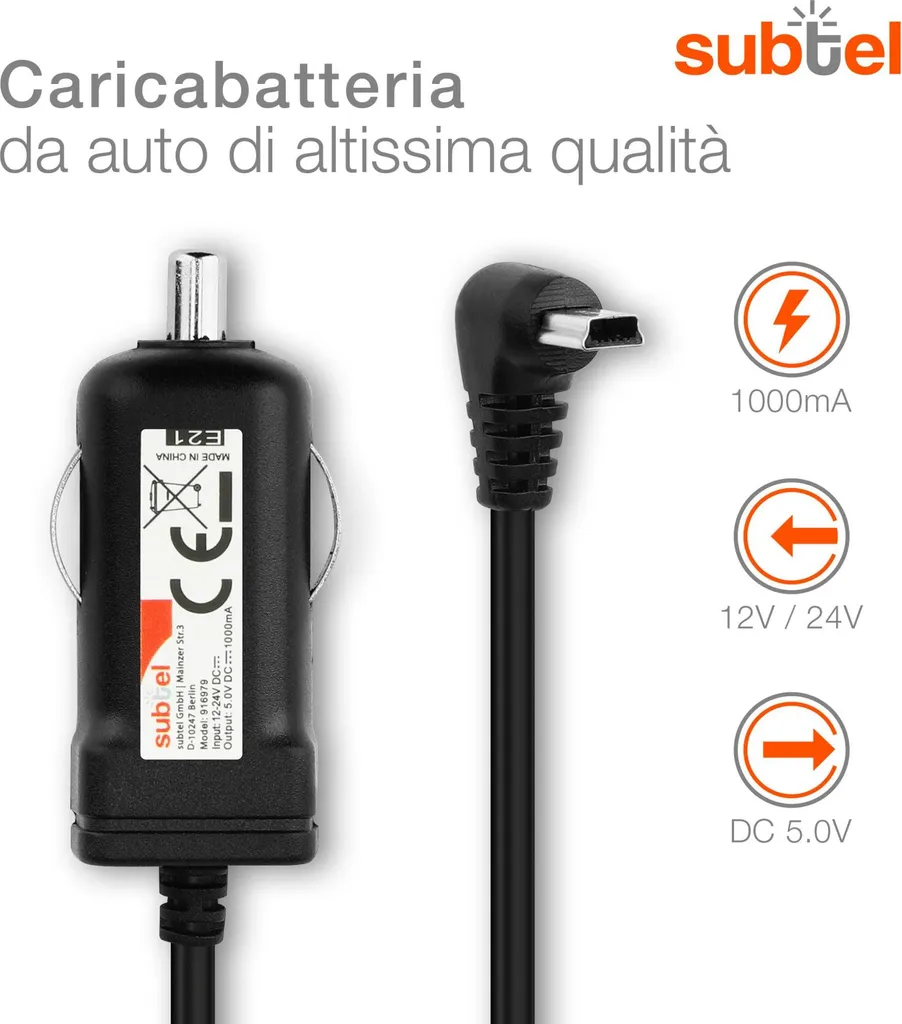 USB A a Mini B USB 2.0 Dati e cavo di carica per tastiere di dispositivo Android Componenti PC PC