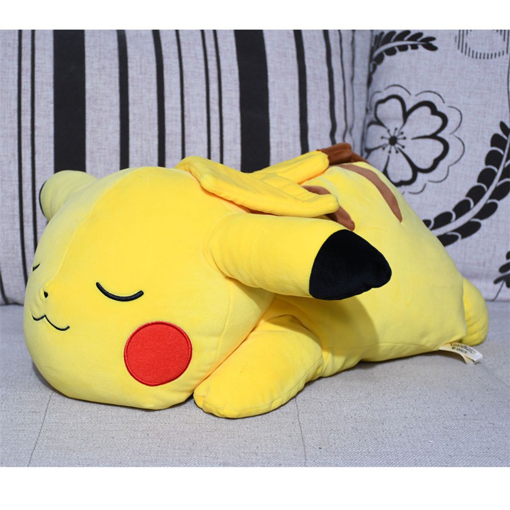 Pokemon Pikachu Plüsch Kissen Plüschtier Stofftier Kuscheltier Spielzeug Puppe 