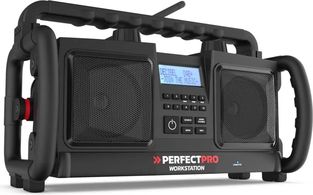 Radio de Chantier Puissante pour Gros Travaux et Usage en Extérieur