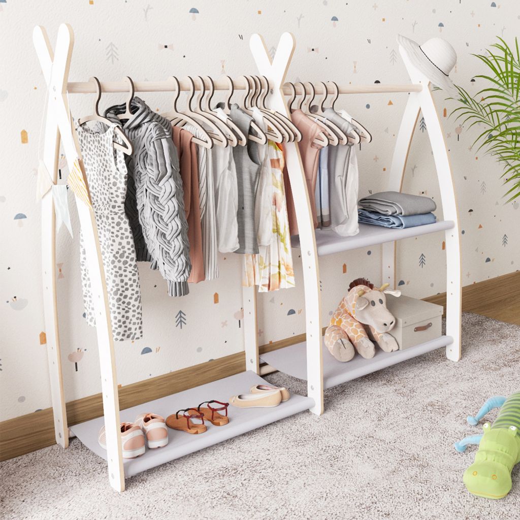MAMOI® Vešiak na oblečenie do detskej izby | vešiak na Obrázok produktu 7