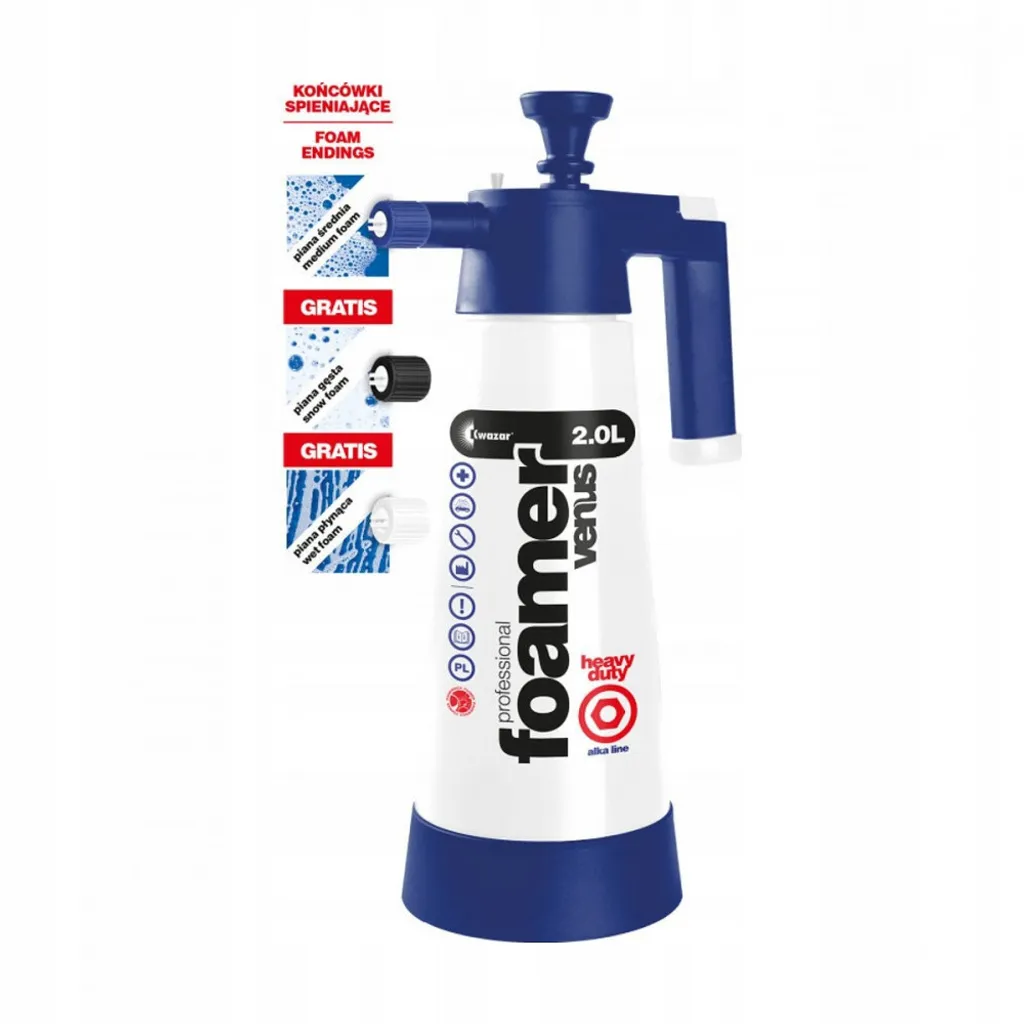 Nettoyant mousse Kwazar Venus Alkaline 2L : éliminez graisses et saletés