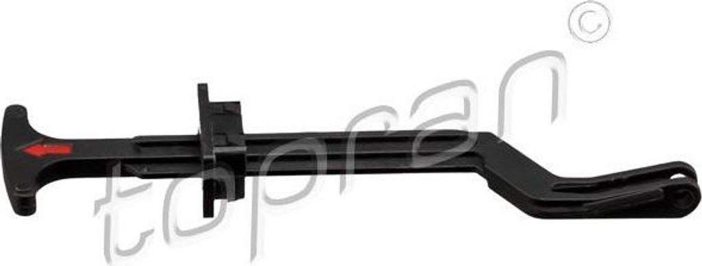 TOPRAN 114 412 Griff, Motorhauben-Schließmechanismus OE 3B0823593B kompatibel mit Passat 3B