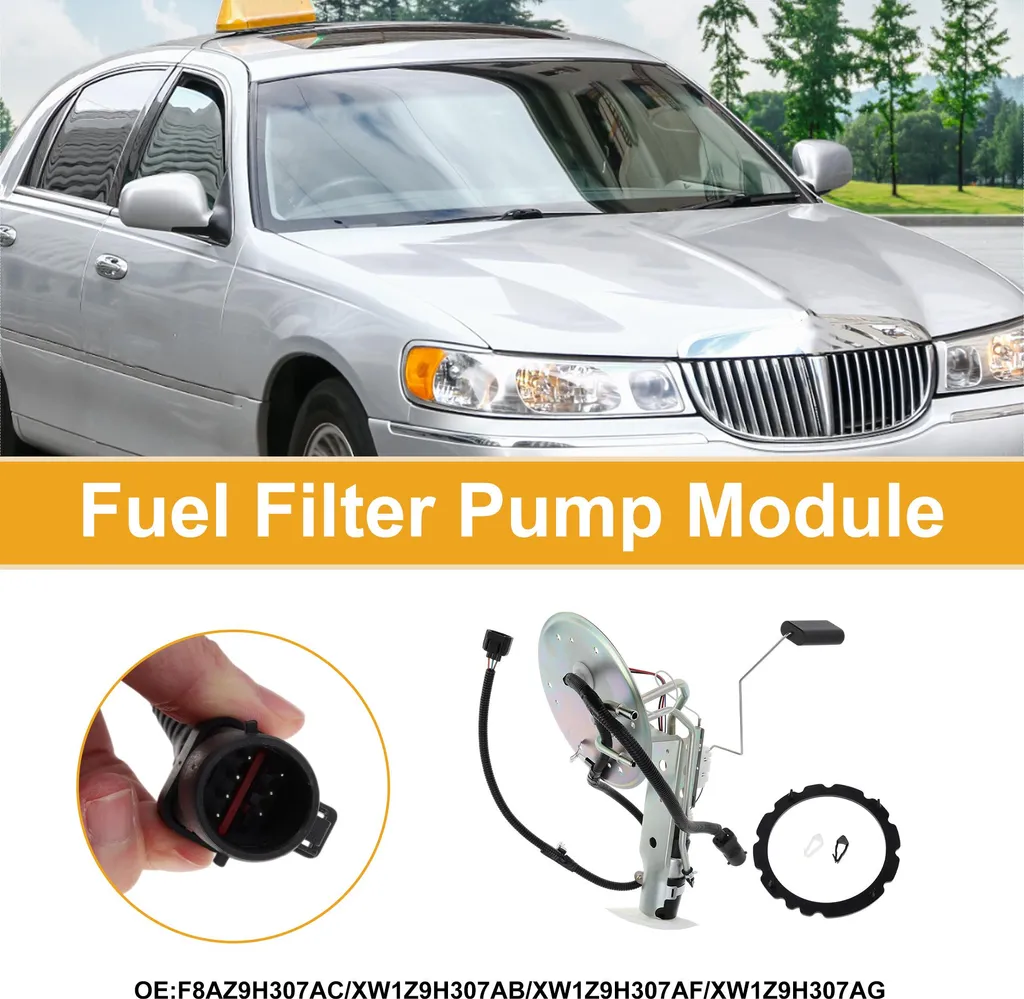 Pompe à Essence Électrique Haute Performance Réf F8Az9H307Ac Ford
