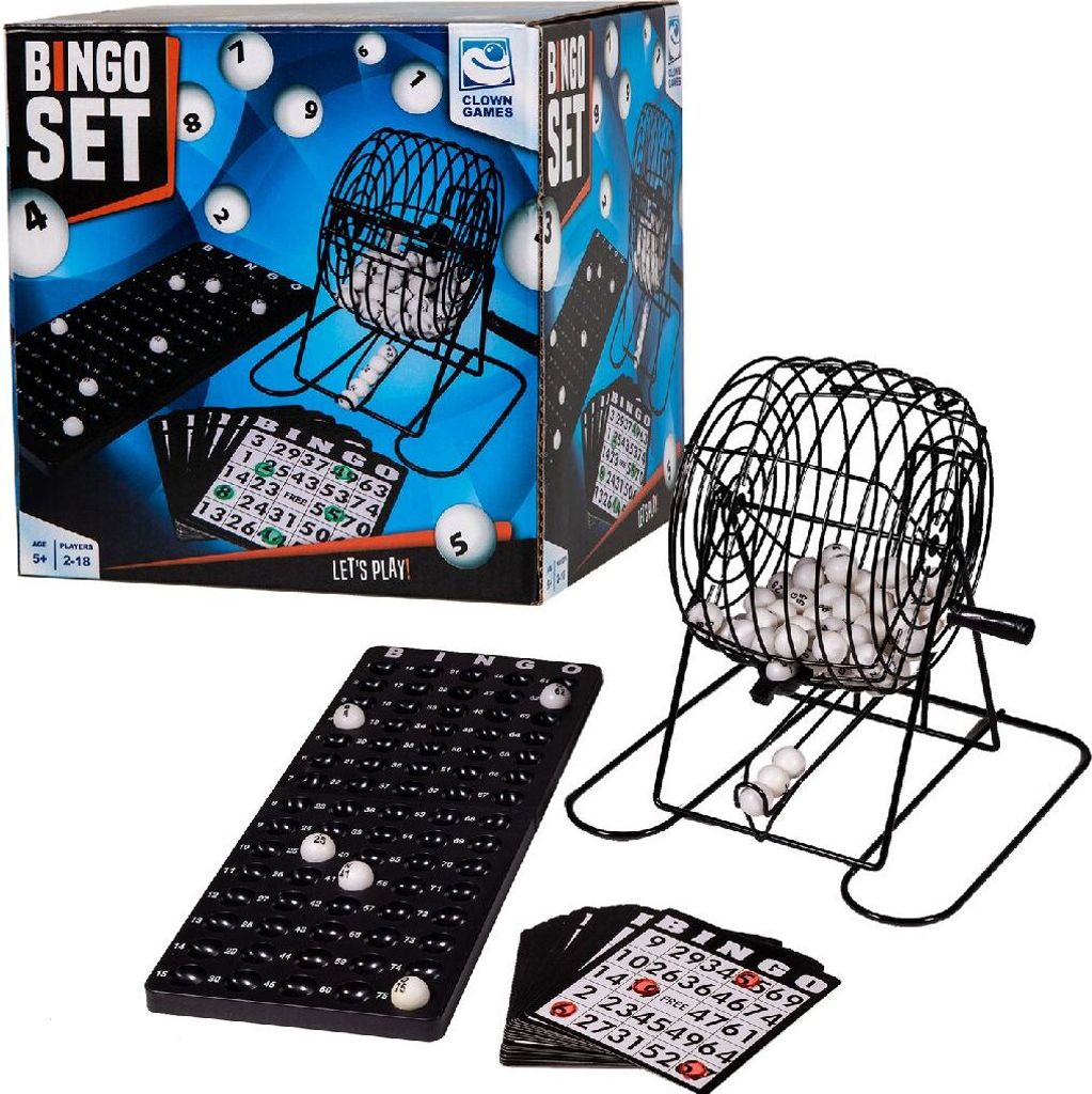 Bingomolen 30 cm - Groot - Bingo spel - 75 genummerde Productafbeelding 