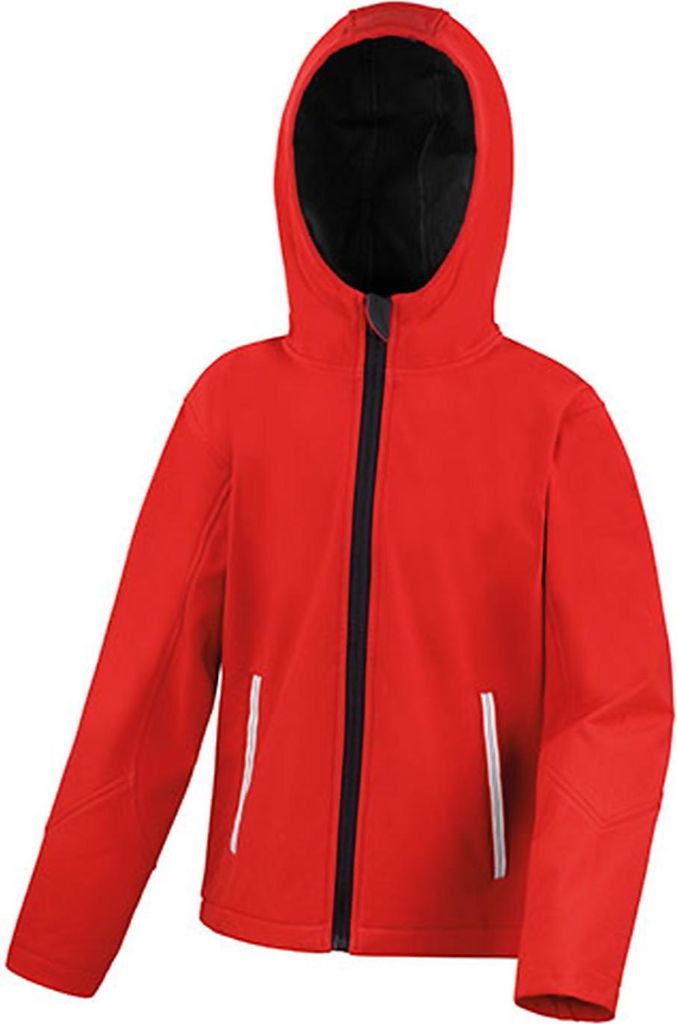 Result Core Junior TX Performance Hooded Soft Shell Jacket