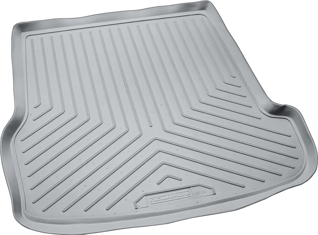 Tappeto Gomma Bagagliaio VW Passat B5 Variant 97-05 Grigio Anti-fango