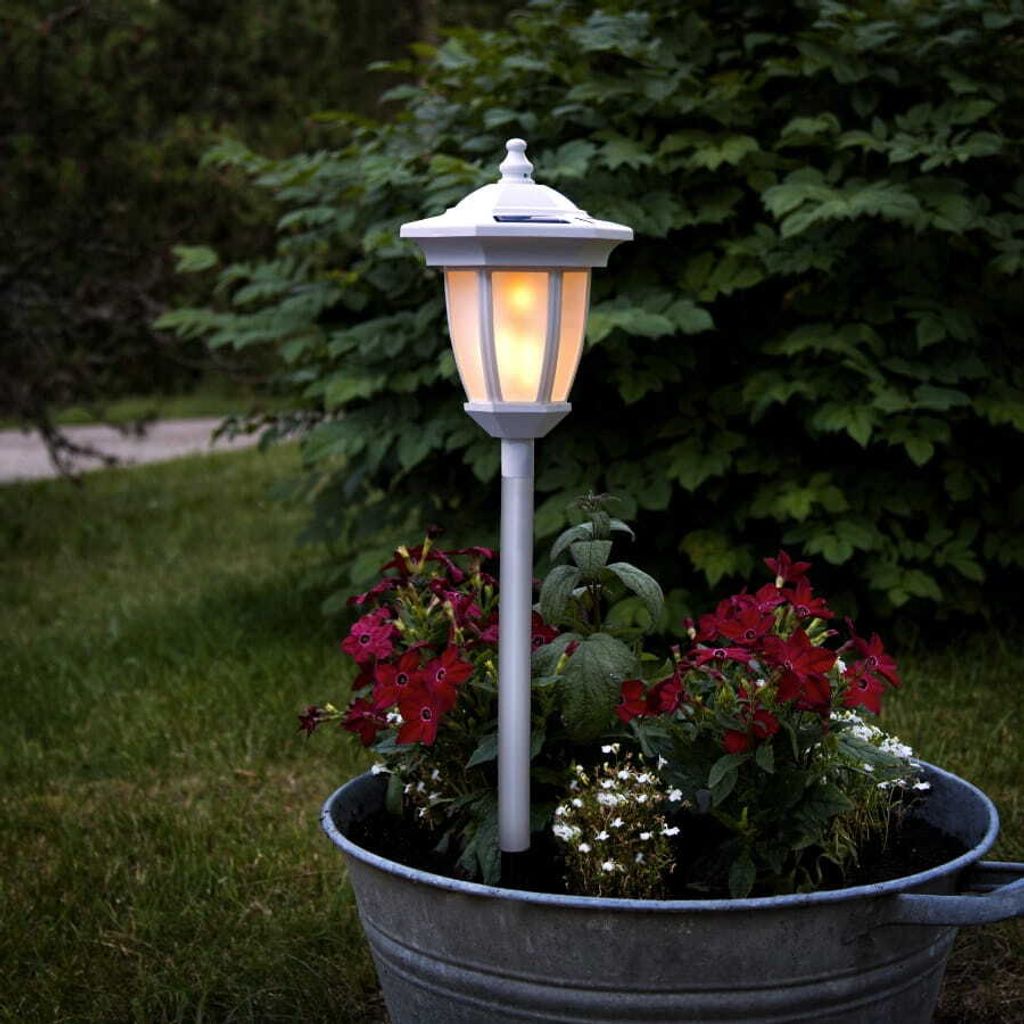 Lampada da giardino a Led solare FLAME Immagine del prodotto 