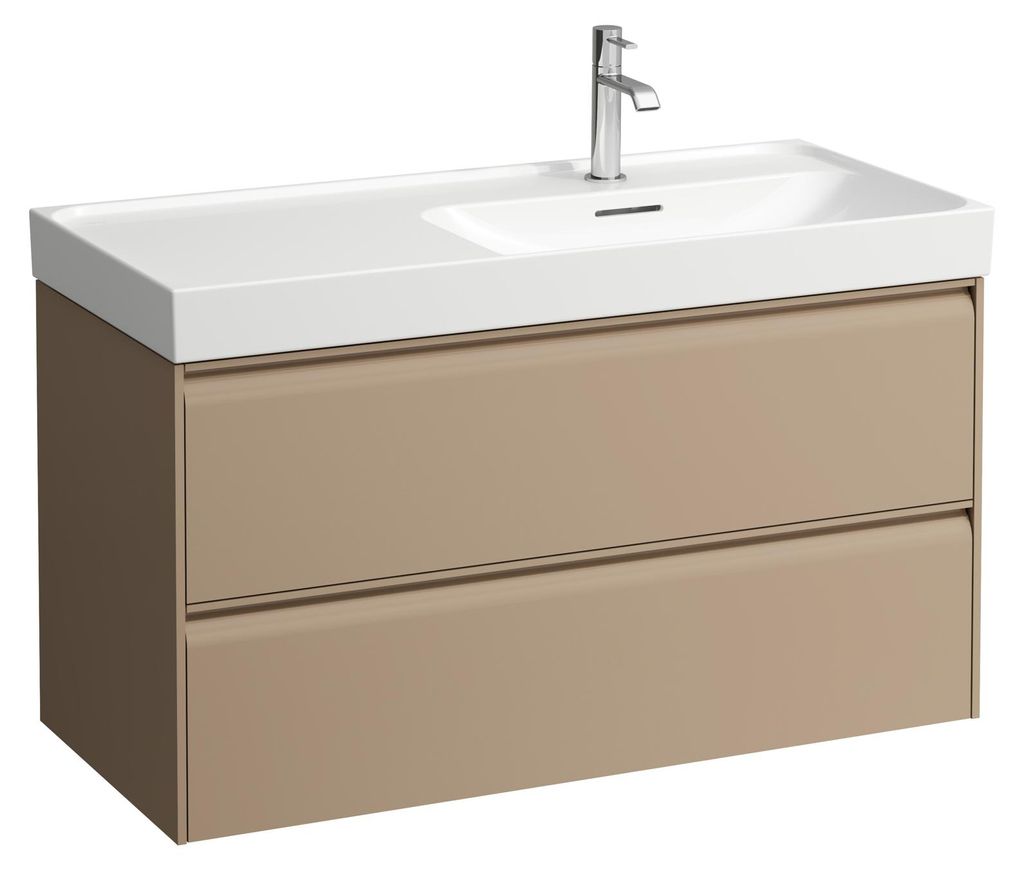 LAUFEN MEDA Waschtischunterbau, 2 Schubladen, inklusive Ordnungssystem, zu H817117, 984x448x515mm, H4217420114651