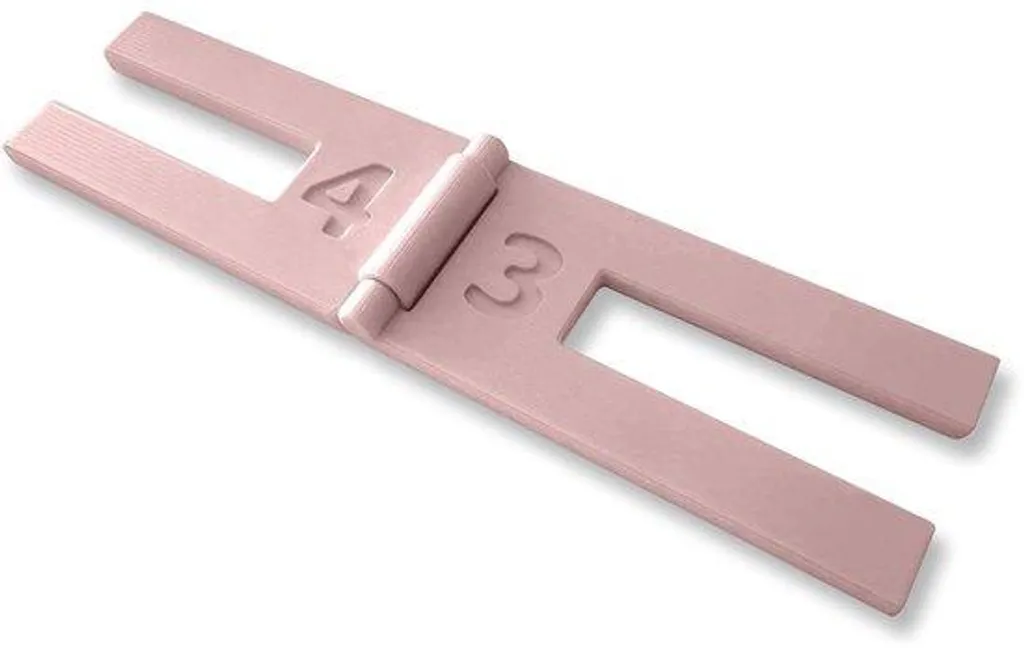 Accessoire de couture rose 3 hauteurs pour matelassage régulier