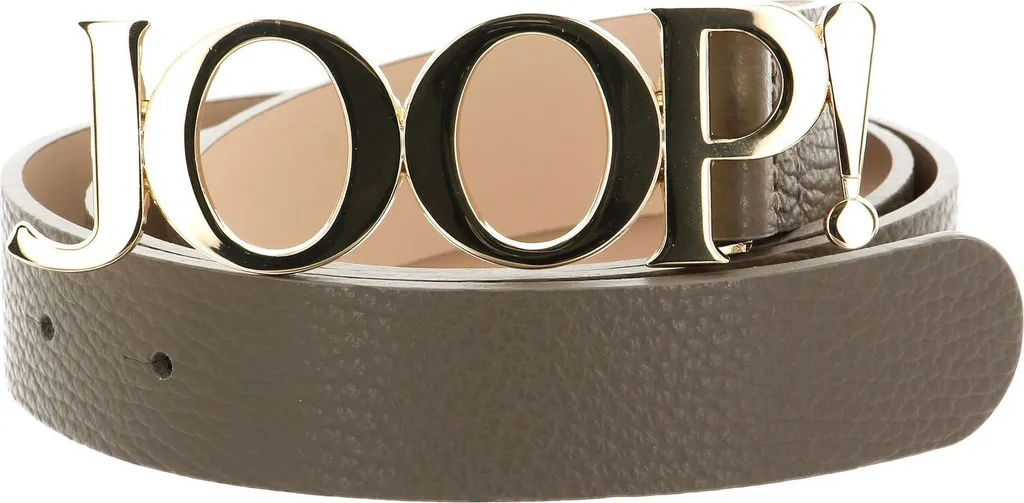 JOOP! Pelle cintura 3,0 CM Women's Cow Leather Belt W80 Kitt cachi