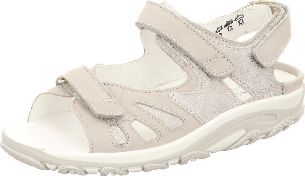 Waldläufer Hanni, komfortable Damen Nubukleder Sandalen in Produktbild 13