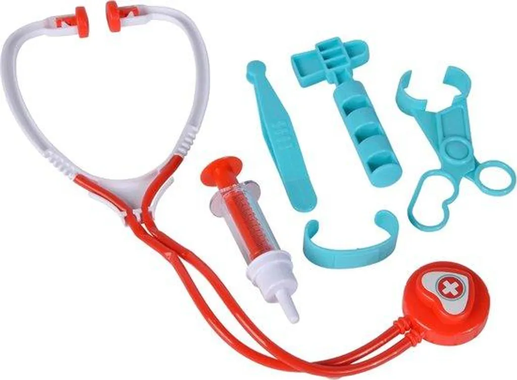 Trousse de médecin pour enfants avec stéthoscope et 15 accessoires de jeu