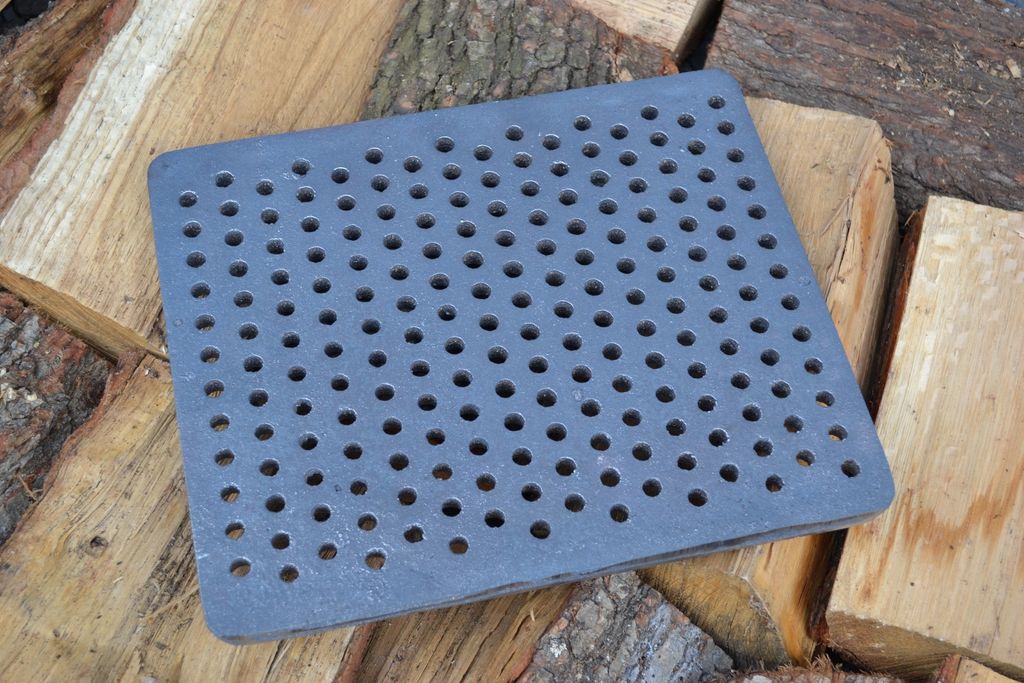SEZAM Griglia per stufa 31 x 26 cm in ghisa Griglia in Immagine del prodotto 