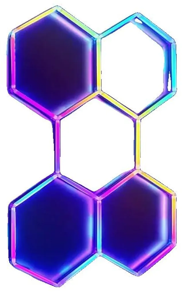 Éclairage Gaming Hexagonal LED RGB - Décoration Murale pour Streamer
