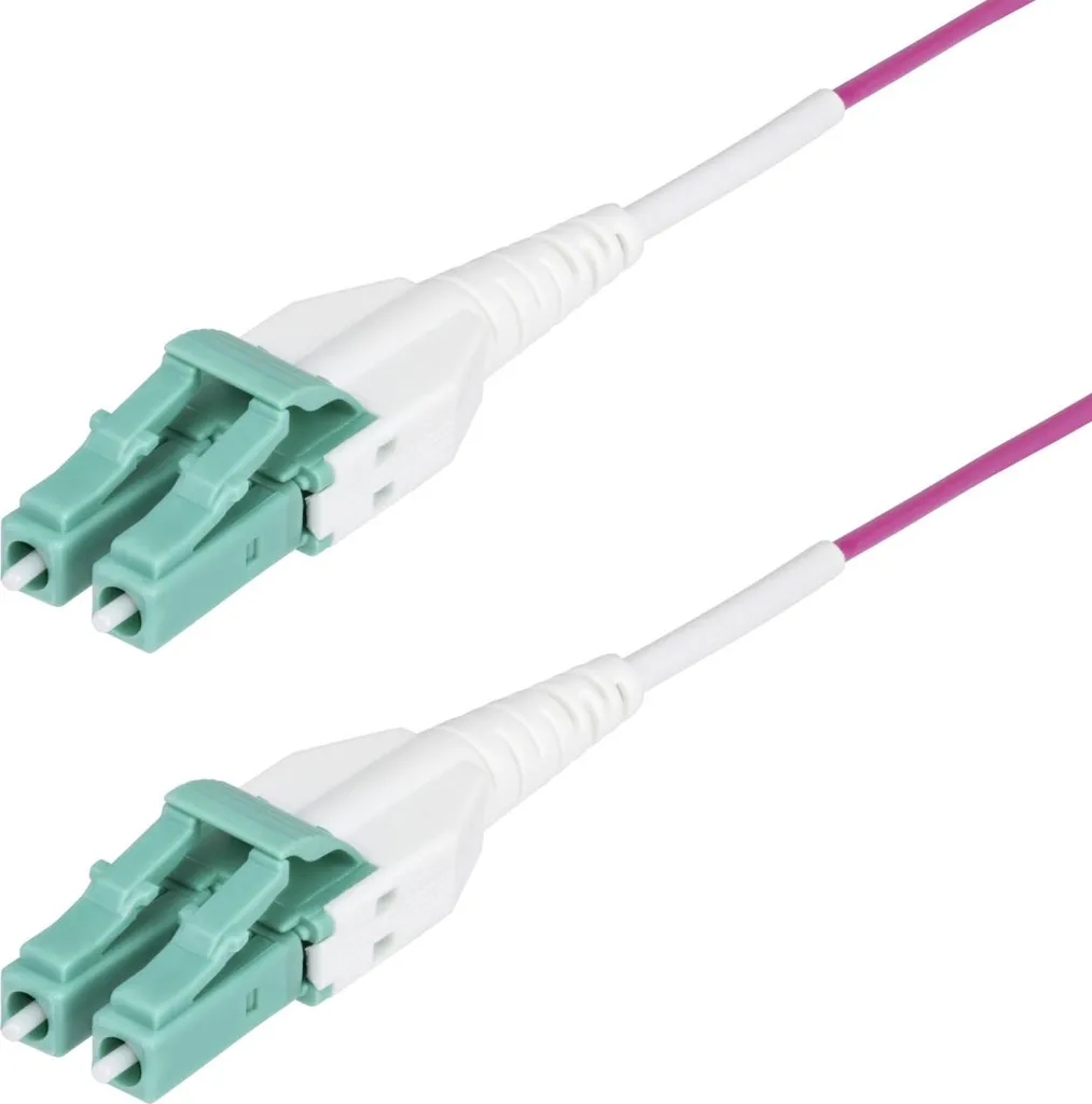 Câble Fibre Optique OM4 LC vers LC StarTech.com OM4RLCLC50M de 50m