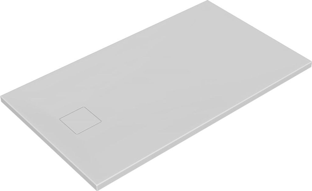 HÜPPE EasyFlat Duschwanne, Ablauf kurze Seite, rechteckig, 1400x800mm, EF0205083