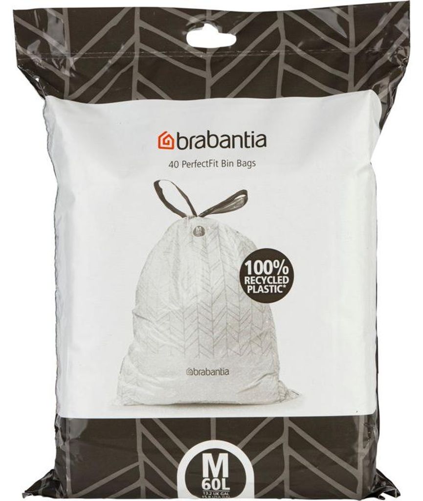 Brabantia 138829, 60 L, Biela, Plast, Čína, 790 mm, 694 mm Obrázok produktu 