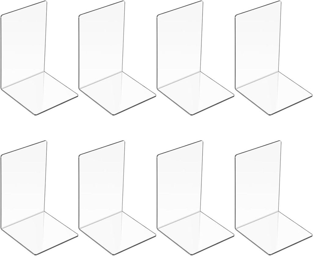 transparente Acryl-Buchstš¹tzen fš¹r Schlafzimmer, Bš¹ro, Bibliothek und Schule