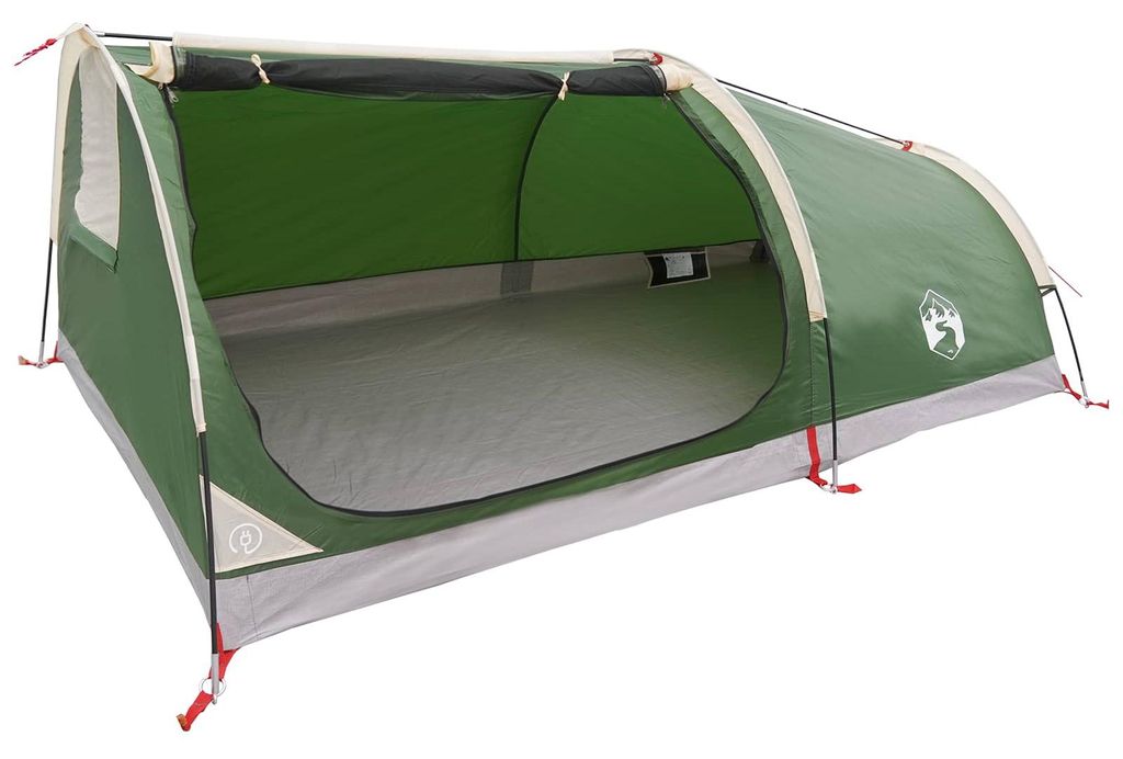 vidaXL Wasserabweisendes Wandern-Zelt 1 Personen 1-Person Grün