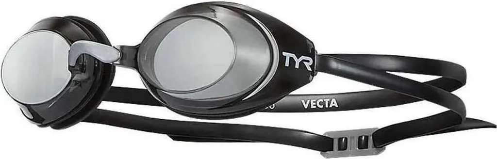 Lunettes de natation TYR Vectra Racing Noir One Size pour Compétition