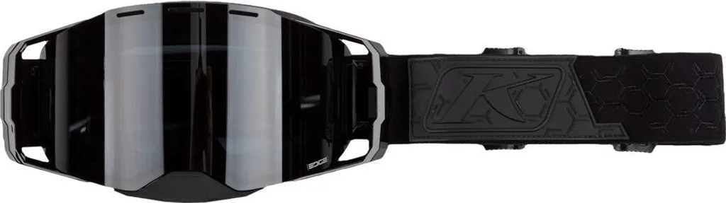 Klim Edge Lunettes Noir Clear CAT 0 Fini la Buée en Motocross et Enduro