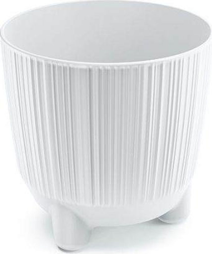 Blumentopf mit Beinen RYFO N - Farbe: weiß