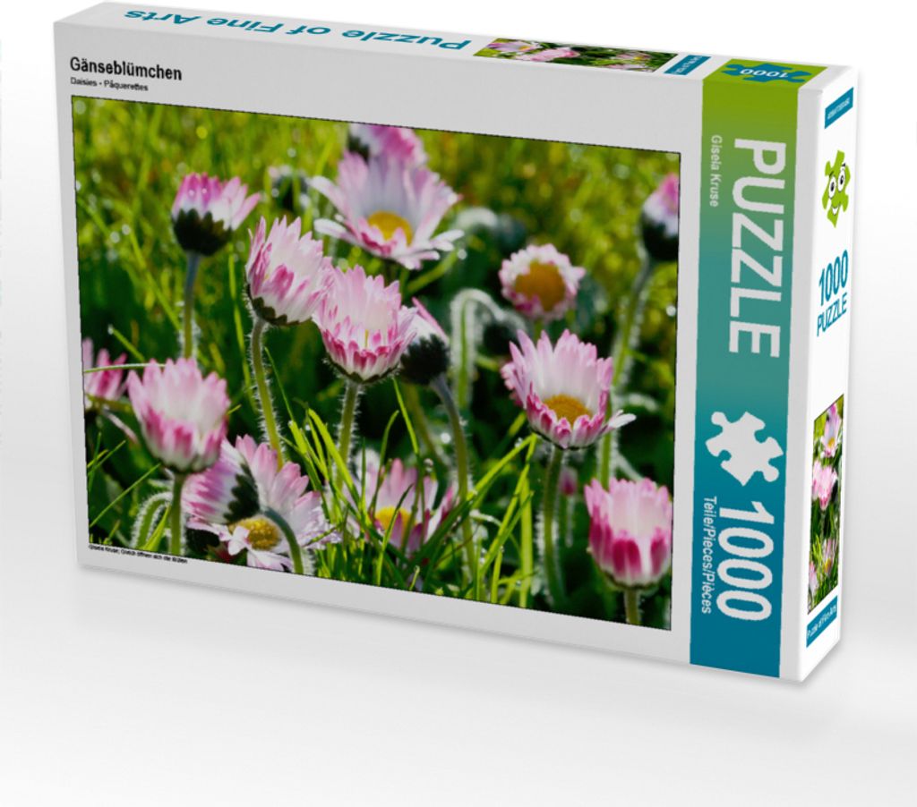 CALVENDO Puzzle Gänseblümchen | 1000 Teile Lege-Größe 64x48cm Foto-Puzzle für glückliche Stunden
