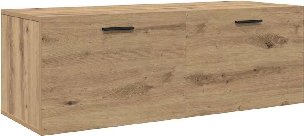 vidaXL Wandschrank Artisan-Eiche 100 x 36,5 x 35 cm Holzwerkstoff