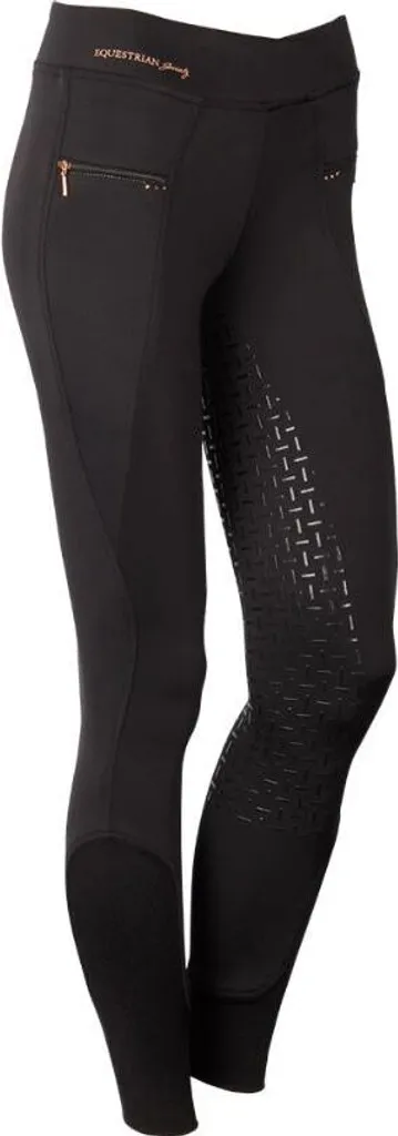 Equitights Marydale Full Grip noir FS20 Harrys Horse, pantalon filles taille 36