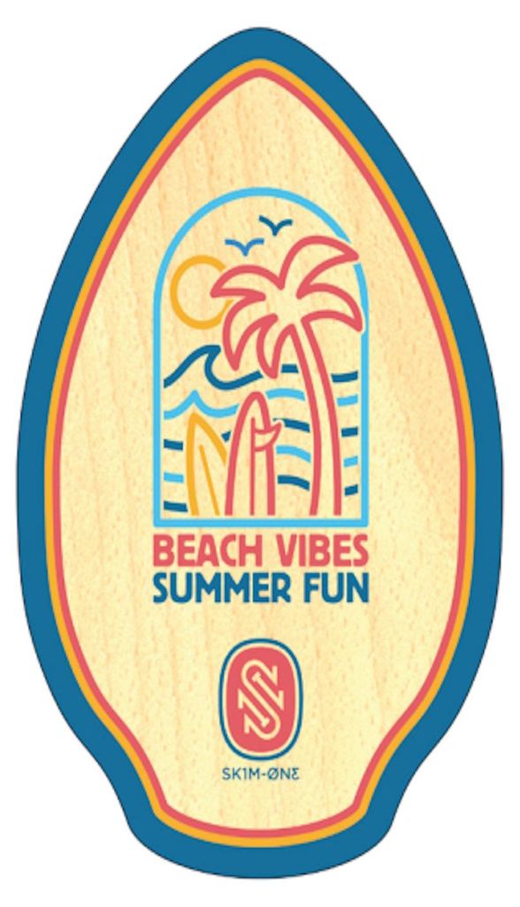 Skimboard SkimOne 30 pouces (76 cm) en bois Vibes Image du produit 