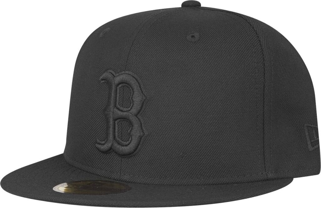 New Era 59Fifty Cap - MLB BLACK Boston Red Sox - 7 5/8