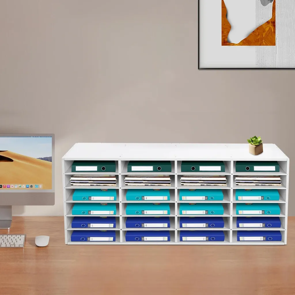 Trieur de courrier professionnel pour trier 24 dossiers sur bureau - 2