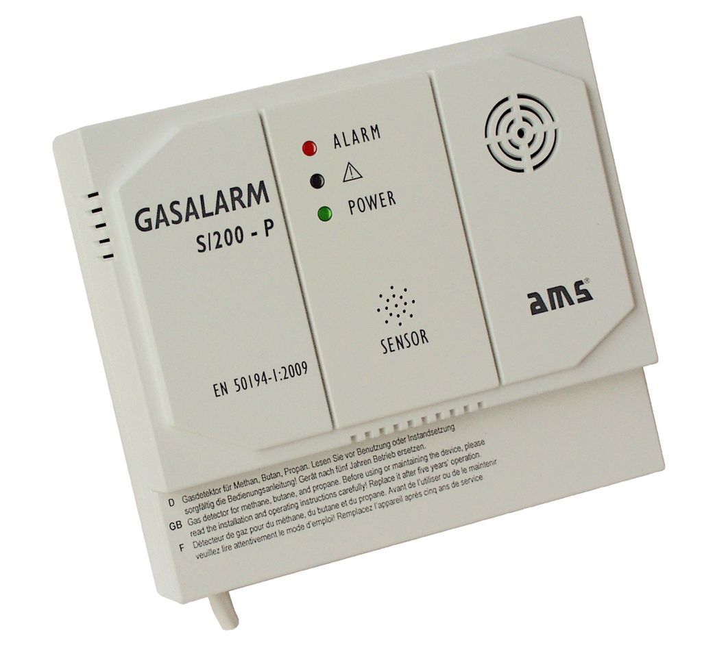Ams Gasalarm S/200-P, 230 V