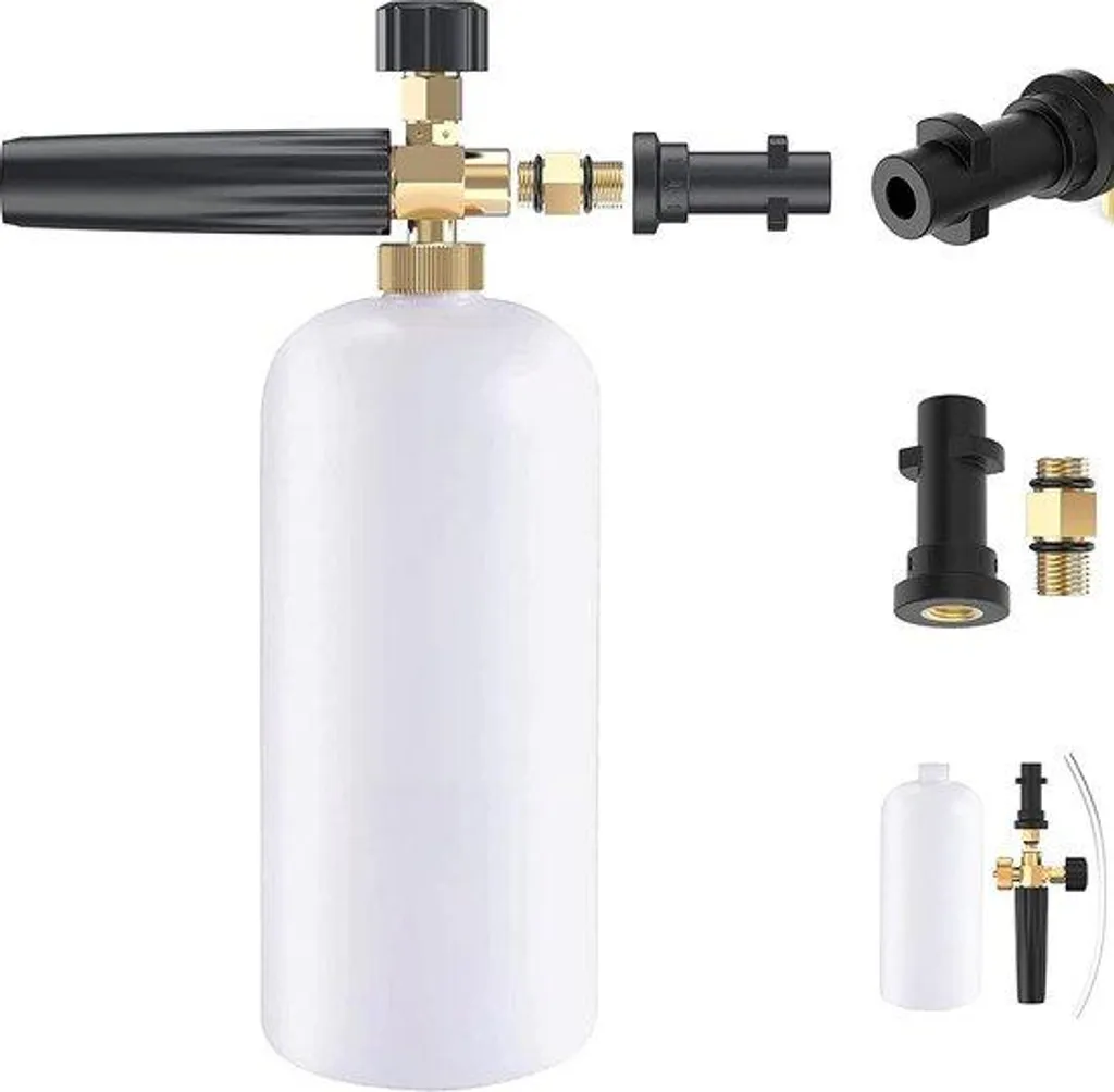 Lavage sans contact avec le canon à mousse 500 ml pour carrosserie