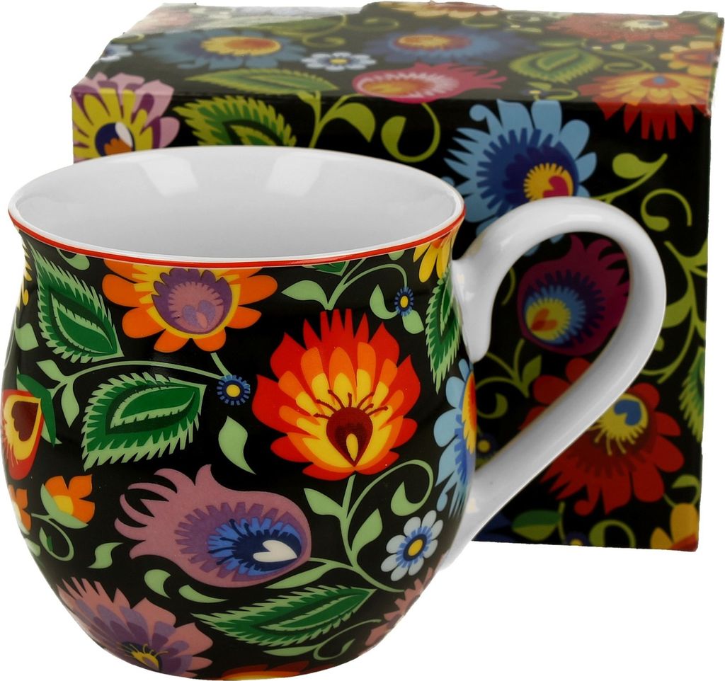 DUO ETNO 31416 Becher 500 ml ETNIC New Bone China Porzellan Produktbild 