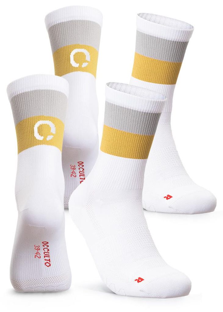 Occulto Herren & Damen Rennradsocken 2er Pack (Modell: Eddy)